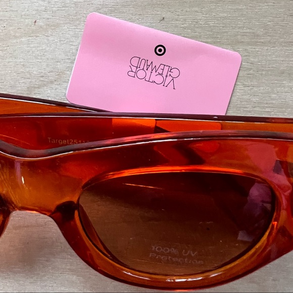 Victor Glemaud X Target orange  sunglasses